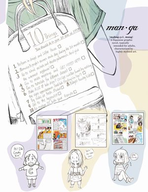 MANGA!! club members created the EHS Starter Pack for new students.