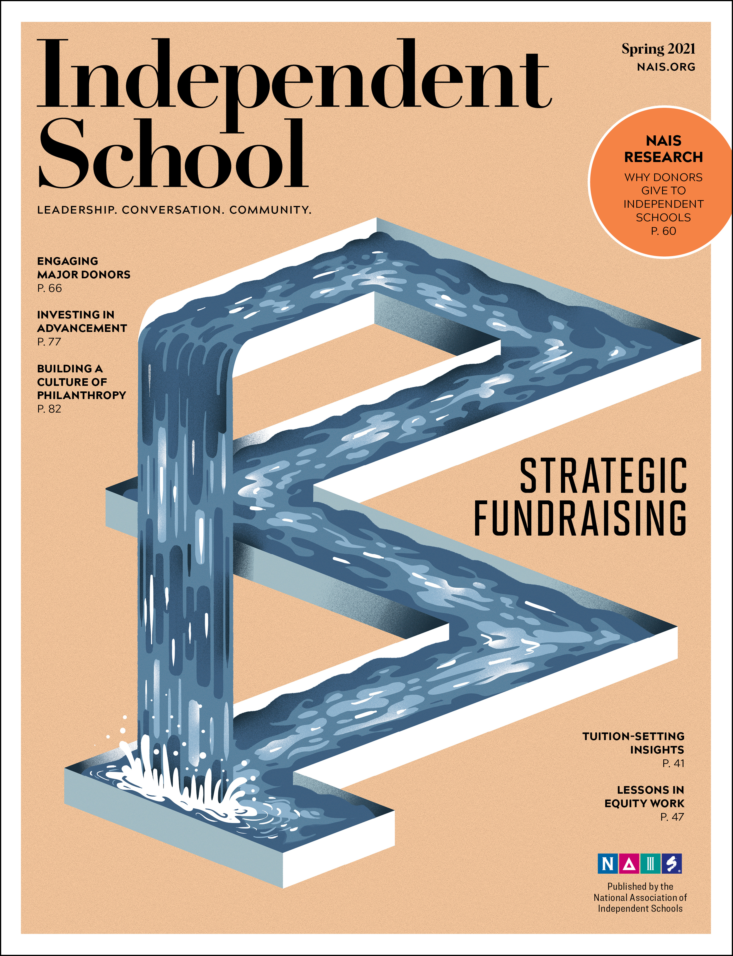 Magazine cover of Spring 2021 issue