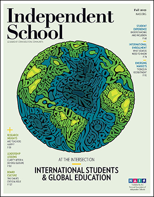 Magazine cover of Fall 2019 issue